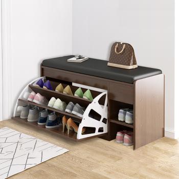 360Home Schuhschrank Sitzhocker in einem Schuhregal